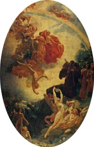 Prospero che evoca ninfe e divinità da Herbert James Draper